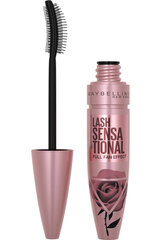 Maybelline Lash Sensational Full Fan Effect Mascara ripsiväri 9.5 ml, 05 Midnight Black hinta ja tiedot | Silmämeikit | hobbyhall.fi