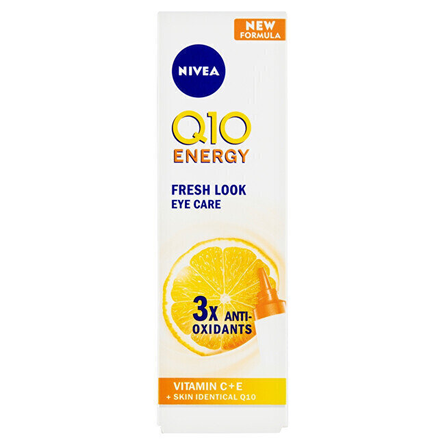 Silmänympärysvoide Nivea Q10 Energy Fresh Look Eye Care, 15 ml hinta ja tiedot | Silmänympärysvoiteet ja seerumit | hobbyhall.fi