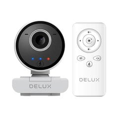 Delux DC07 2MP 1920x1080p verkkokamera , white hinta ja tiedot | Web-kamerat | hobbyhall.fi