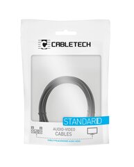 Kaapeli Cabletech Audio 3,5 mm (M) -> 2 x RCA 1 m hinta ja tiedot | Cabletech Kodinkoneet ja kodinelektroniikka | hobbyhall.fi