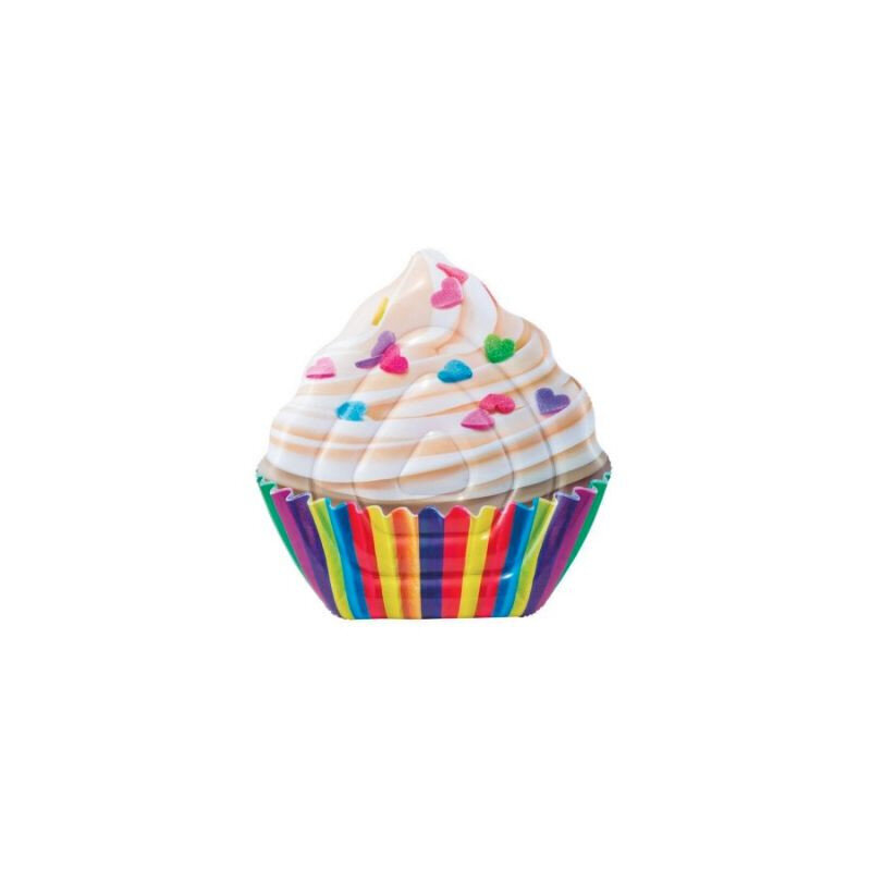 Ilmatäytteinen allaspatja "Cupcake" 142x135 cm hinta ja tiedot | Puhallettavat vesilelut ja uima-asusteet | hobbyhall.fi