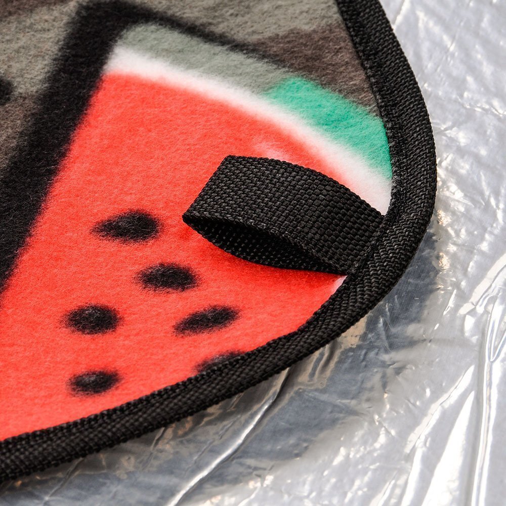 Piknikviltti Meteor Watermelons, 200x180 cm, punainen hinta ja tiedot | Retkeilyalustat, piknikhuovat | hobbyhall.fi