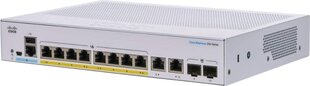 Cisco CBS250-8PP-E-2G-EU hinta ja tiedot | Cisco Tietokoneet ja pelaaminen | hobbyhall.fi