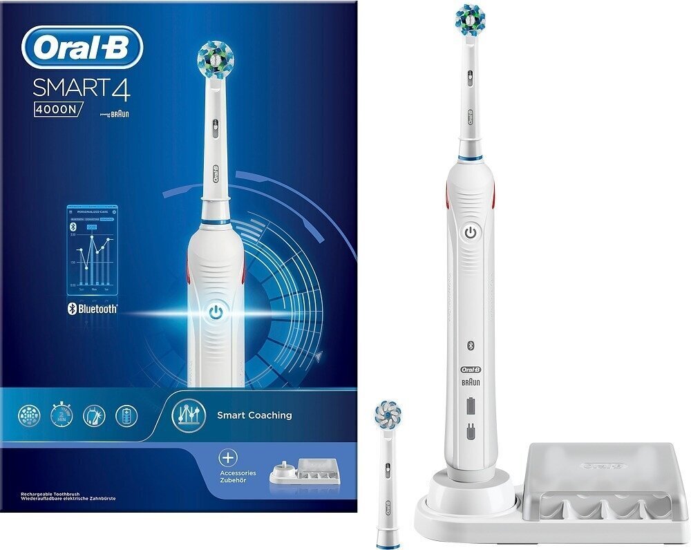 Oral-b pro 4000N hinta ja tiedot | Sähköhammasharjat | hobbyhall.fi