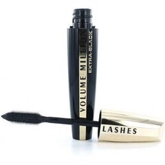 L'Oreal Paris Volume Million Lashes, Extra Black, 9 ml hinta ja tiedot | Silmämeikit | hobbyhall.fi