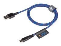 xtorm CS010 Kiinteä sininen kaapeli Micro USB 100cm, hinta ja tiedot | Kaapelit ja adapterit | hobbyhall.fi
