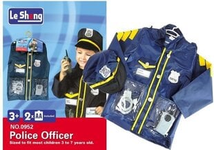 Lasten poliisiunivormu, sininen hinta ja tiedot | Naamiaisasut | hobbyhall.fi