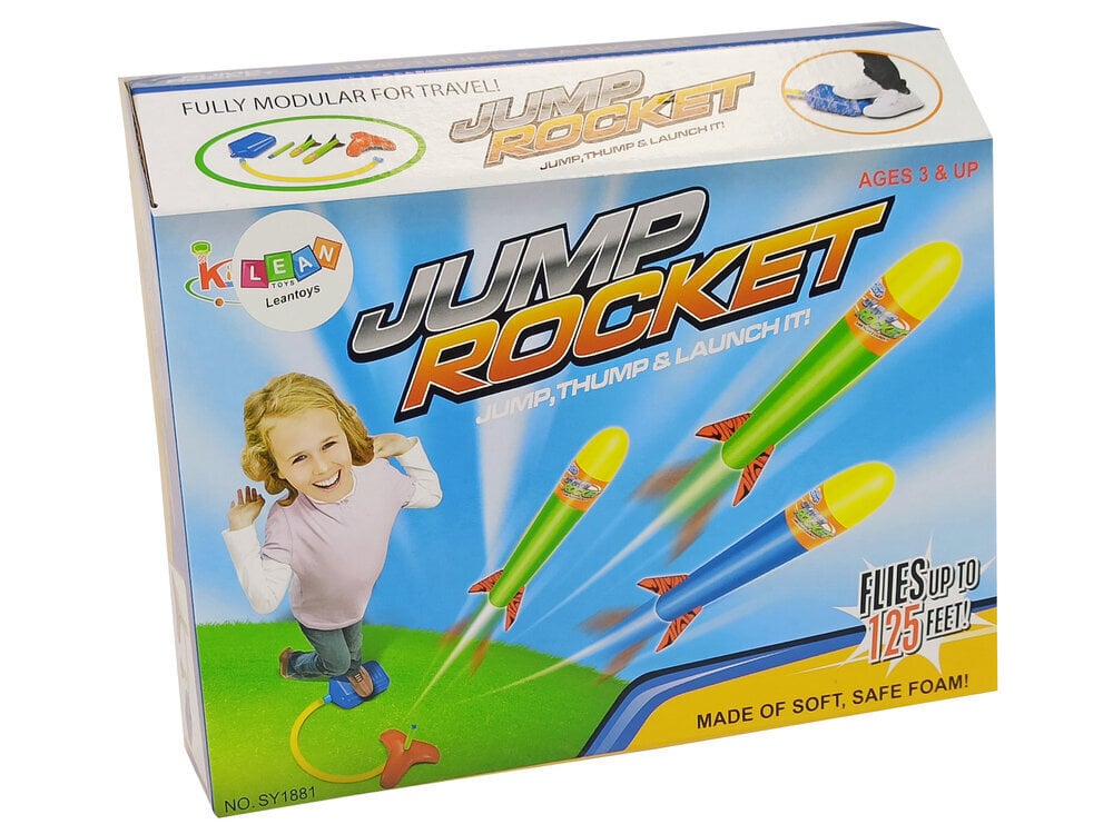 Leikkirakettisetti Jump Rocket hinta ja tiedot | Hiekkalelut ja rantalelut | hobbyhall.fi
