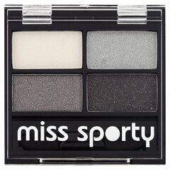 Luomiväri Miss Sporty Quattro Studio 3,2 g, 404 Smoky Black hinta ja tiedot | Miss Sporty Hajuvedet ja kosmetiikka | hobbyhall.fi