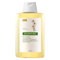 Shampoo vaaleille hiuksille Klorane Chamomile 400 ml hinta ja tiedot | Shampoot | hobbyhall.fi