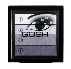Luomiväripaletti Gosh Smokey Eyes Palette 8 g, 04 Sininen hinta ja tiedot | GOSH Hajuvedet ja kosmetiikka | hobbyhall.fi