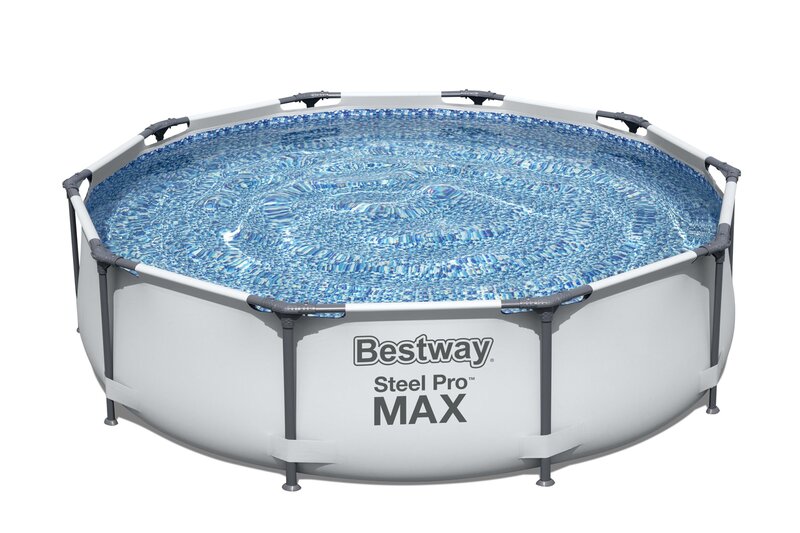 Runkoallas Bestway Steel Pro Max -vesisuodattimella, 305x76 cm halvempaa