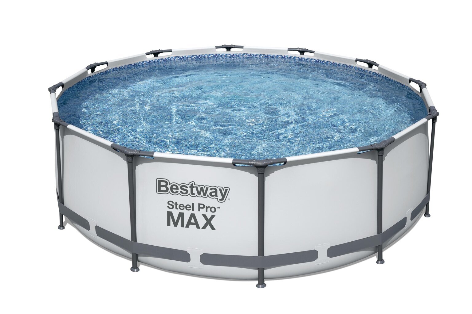 Runkoallas Bestway Steel Pro Max vesisuodattimella, 366x100 cm hinta ja tiedot | Uima-altaat | hobbyhall.fi