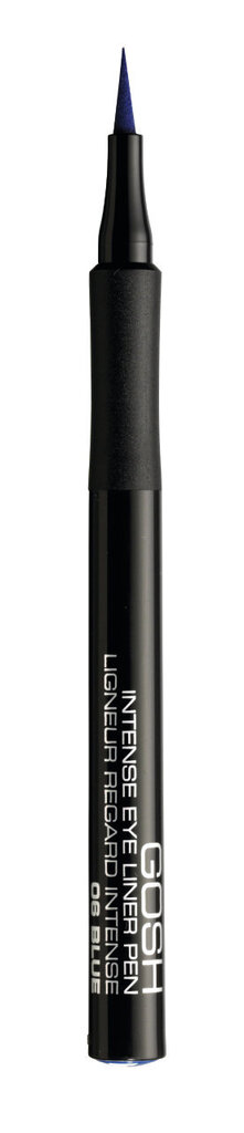 GOSH Intense Eye Liner Pen -silmänrajaustussi, 1 g, 06 Blue hinta ja tiedot | Silmämeikit | hobbyhall.fi