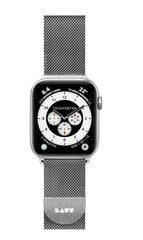 Apple Watch vaihtohihna Laut STEEL LOOP (42 mm / 44 mm) LAUT-AWL-ST-SL hinta ja tiedot | Laut Puhelimet, älylaitteet ja kamerat | hobbyhall.fi
