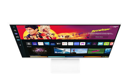 Samsung Smart Monitor M7 32" 4K UHD näyttö (valkoinen) LS32BM701UUXEN palaute