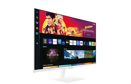 Samsung Smart Monitor M7 32" 4K UHD näyttö (valkoinen) LS32BM701UUXEN halvempaa
