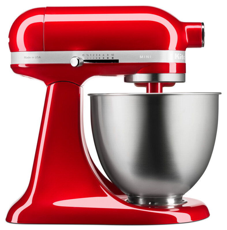 KitchenAid Mini 5KSM3311XECA, punainen (candy apple) hinta ja tiedot | Yleiskoneet | hobbyhall.fi