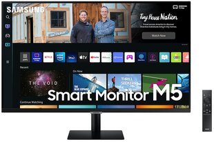 Samsung 32" Full HD Smart Monitor M5 (2022) LS32BM500EUXEN hinta ja tiedot | Samsung Näytöt ja kiinnikkeet | hobbyhall.fi