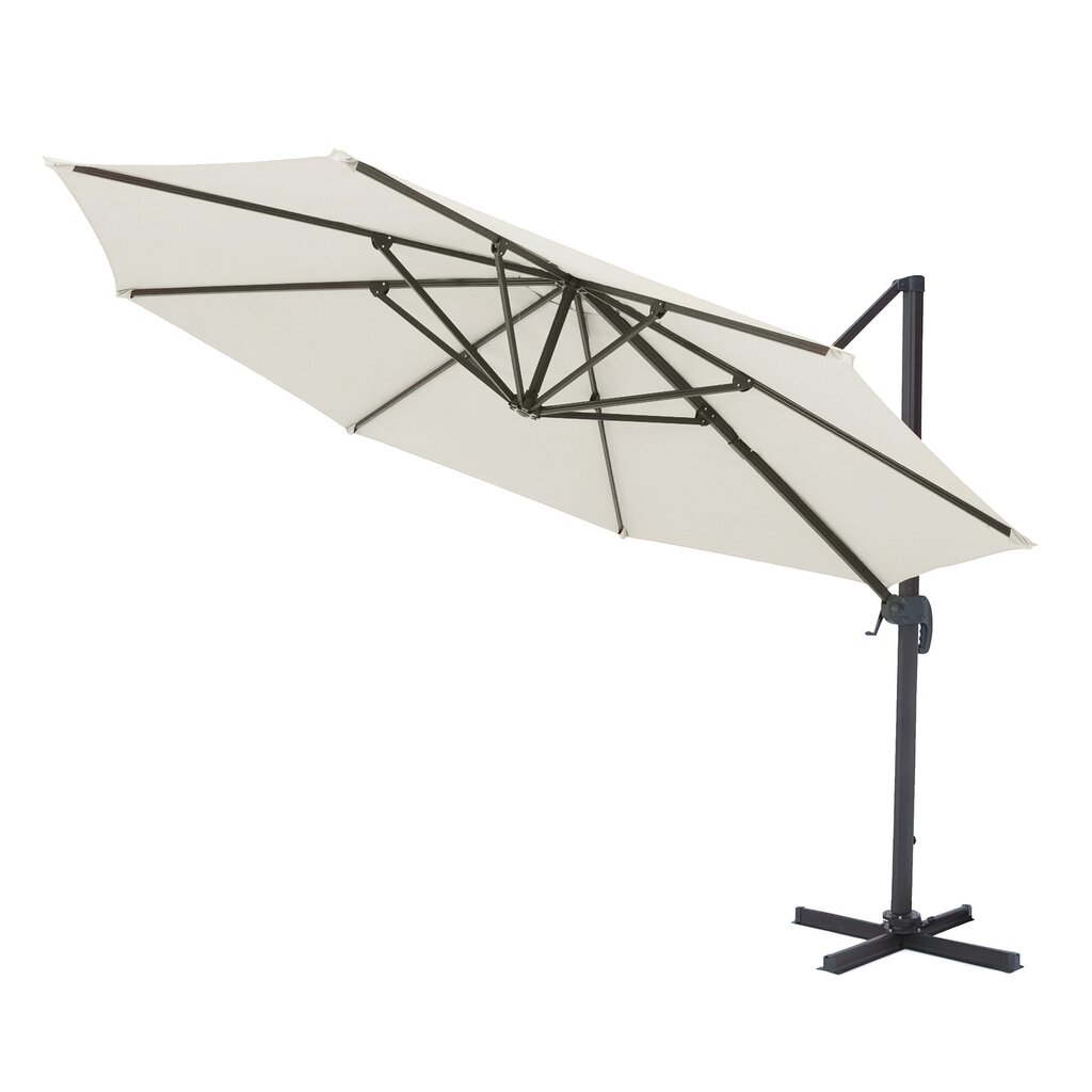 Päivänvarjo Kazuar M, ruskea hinta ja tiedot | Aurinkovarjot ja markiisit | hobbyhall.fi