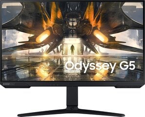 Samsung Odyssey G5 27" Quad HD näyttö LS27AG520 hinta ja tiedot | Näytöt | hobbyhall.fi