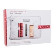 Kosmetiikkasetti Clarins: Silmänympärysvoide Total Eye Lift, 15 ml + Micellar Water 50 ml + Ripsiväri Wonder Perfect ripsiväri 4D, 3 ml + Meik. hinta ja tiedot | Silmänympärysvoiteet ja seerumit | hobbyhall.fi