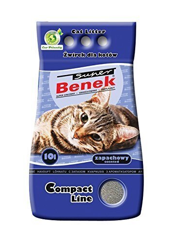 CERTECH CAT SAND CLAY SUPER BENEK COMPACT - TUOKSUVA KISSANHIEKKA 10L