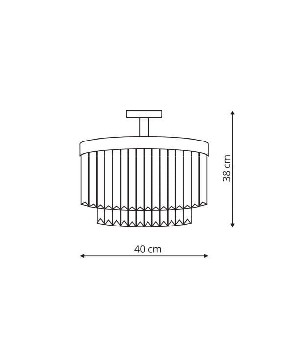 Light Prestige Vetro kattovalaisin hinta ja tiedot | Kattovalaisimet | hobbyhall.fi