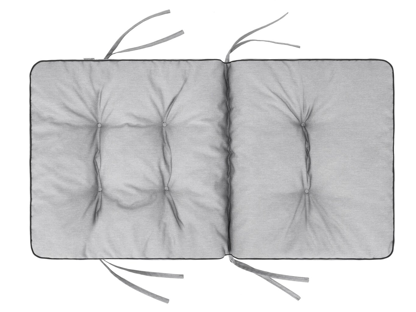 Hobbygarden Venus 3 tyynyn setti keinulle 180 cm, vaaleanharmaa hinta ja tiedot | Istuintyynyt, pehmusteet ja päälliset | hobbyhall.fi