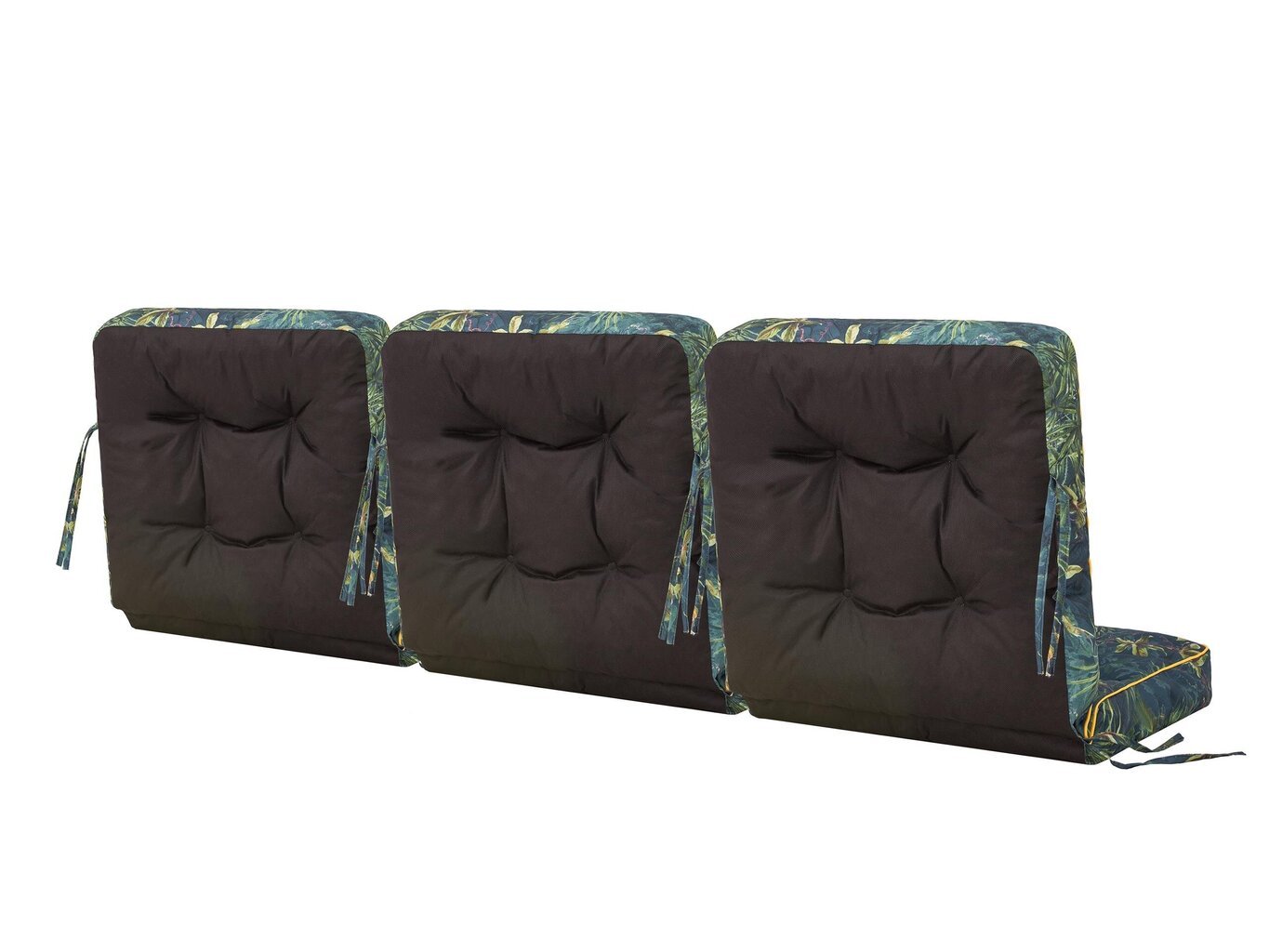 Hobbygarden Venus 3 tyynyn setti keinulle 150 cm, sininen hinta ja tiedot | Istuintyynyt, pehmusteet ja päälliset | hobbyhall.fi