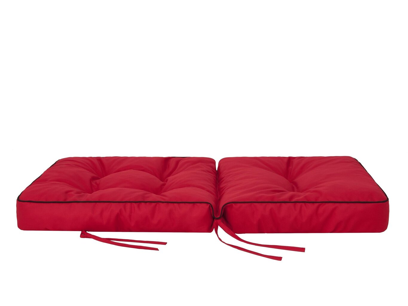 Hobbygarden Venus 3 tyynyn setti keinuun 150 cm, punainen hinta ja tiedot | Istuintyynyt, pehmusteet ja päälliset | hobbyhall.fi