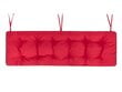 Etna Oxford penkkityyny 180x50 cm, punainen hinta ja tiedot | Istuintyynyt, pehmusteet ja päälliset | hobbyhall.fi