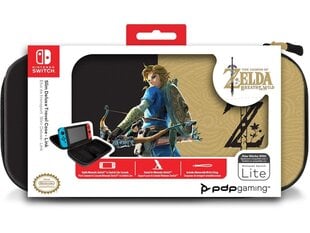 PDP Nintendo Switch Slim Travel Deluxe Case Zelda Breath of the Wild hinta ja tiedot | Pelikonsolitarvikkeet | hobbyhall.fi