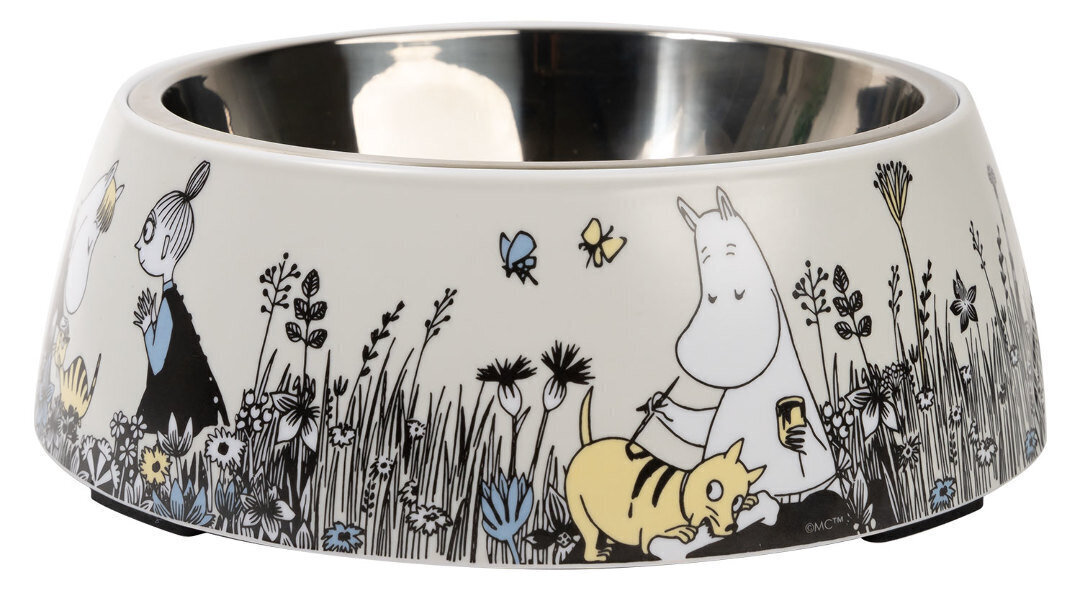 Muurla Muumi Pet Bowl lemmikkieläimille L, harmaa hinta ja tiedot | Ruokakupit ja ruokintatarvikkeet | hobbyhall.fi