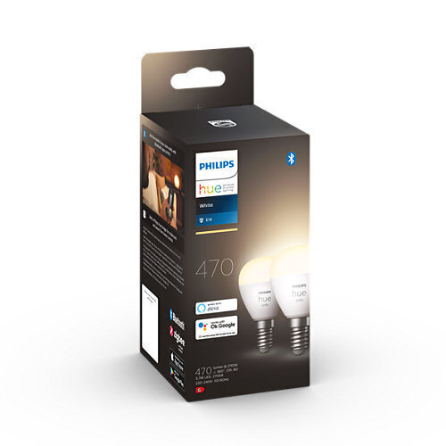 Philips Hue White -polttimo, 2 kpl hinta ja tiedot | Lamput | hobbyhall.fi