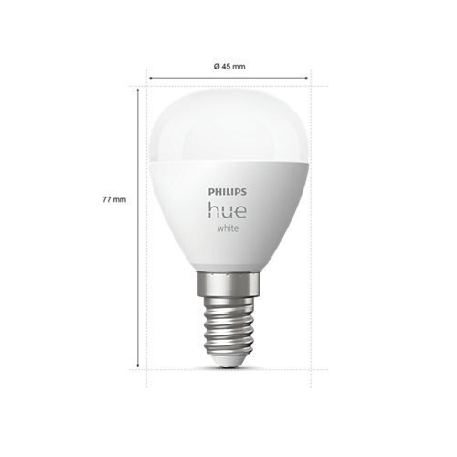 Philips Hue White -polttimo, 2 kpl hinta ja tiedot | Lamput | hobbyhall.fi