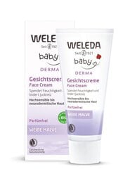 Weleda Baby 50 ml kasvovoide yliherkälle iholle ruusunmarjauutteella hinta ja tiedot | Lasten ja äitiysajan kosmetiikka | hobbyhall.fi