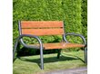 Penkki Patio Park Lux II 150 cm, ruskea/harmaa hinta ja tiedot | Puutarhapenkit | hobbyhall.fi