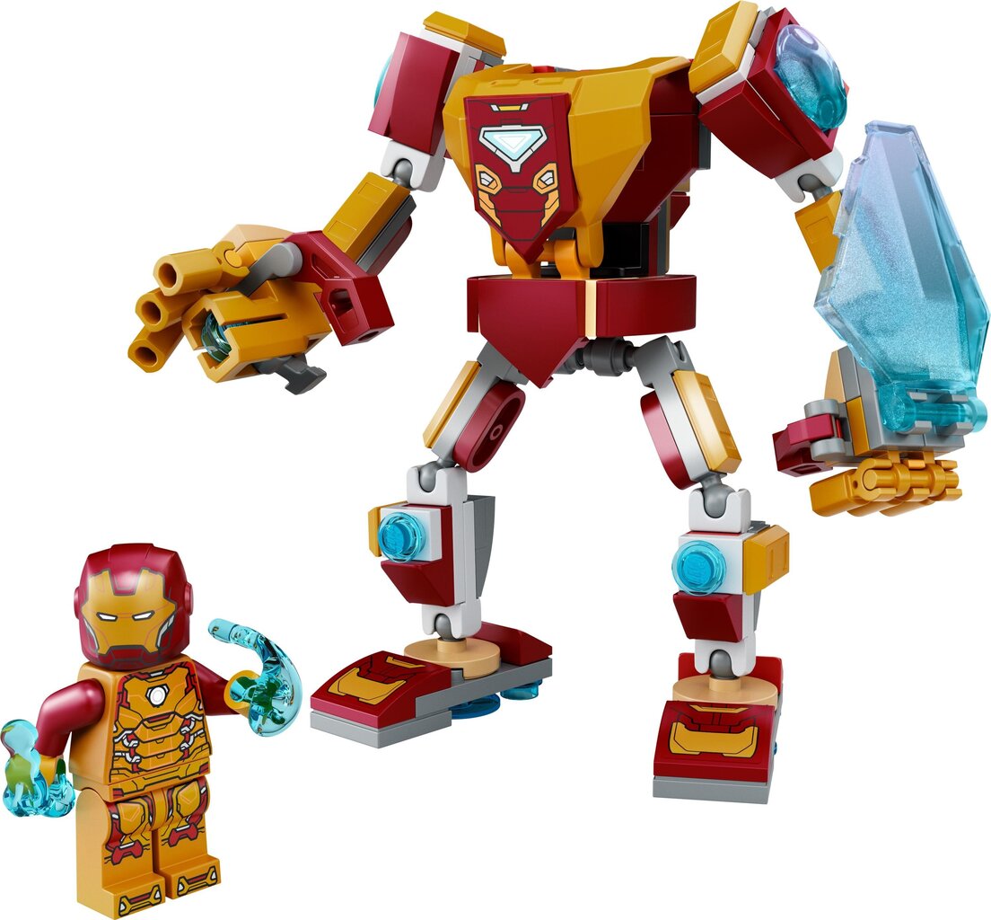 76203 LEGO® Super Heroes Rautamiehen haarniskat hinta ja tiedot | LEGOT ja rakennuslelut | hobbyhall.fi