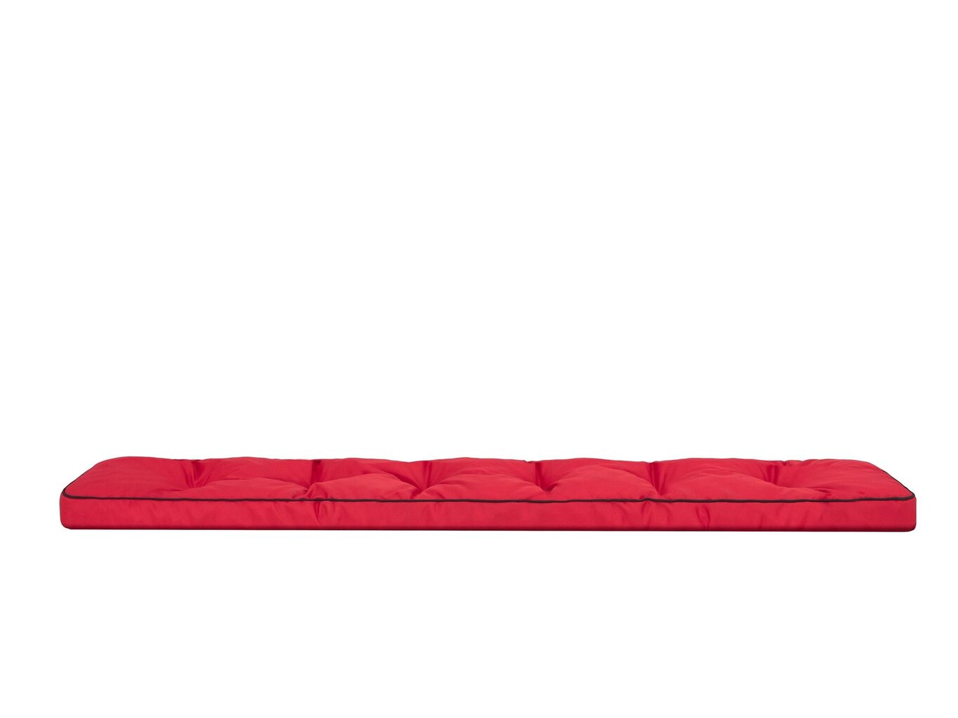 Etna Oxford penkkityyny 120x40 cm, punainen hinta ja tiedot | Istuintyynyt, pehmusteet ja päälliset | hobbyhall.fi