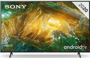 Sony 65" 4K UHD Android™ Smart LED TV KE65XH8096BAEP hinta ja tiedot | Televisiot | hobbyhall.fi