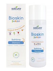 Lasten shampoo kuivalle iholle Salcura Bioskin Junior 200 ml. hinta ja tiedot | Lasten ja äitiysajan kosmetiikka | hobbyhall.fi