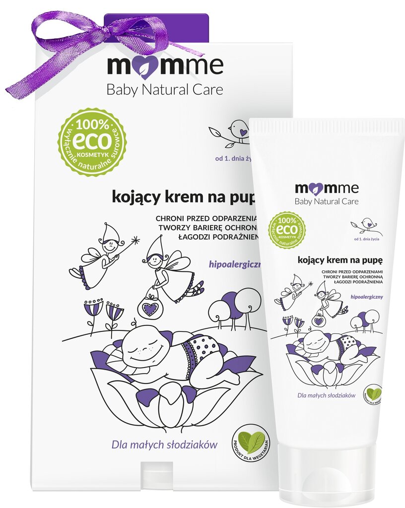 Ihottumaa ehkäisevä voide MomMe Baby Natural Care 50 ml hinta ja tiedot | Lasten ja äitiysajan kosmetiikka | hobbyhall.fi