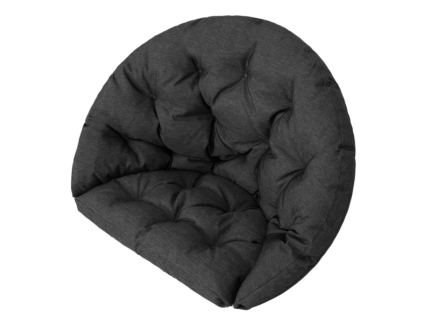 Hobbygarden Luna Ekolen tyyny riippukeinutuolille, musta hinta ja tiedot | Istuintyynyt, pehmusteet ja päälliset | hobbyhall.fi