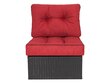 Tyynysetti tuoliin Emma Tech 70 cm, punainen hinta ja tiedot | Istuintyynyt, pehmusteet ja päälliset | hobbyhall.fi