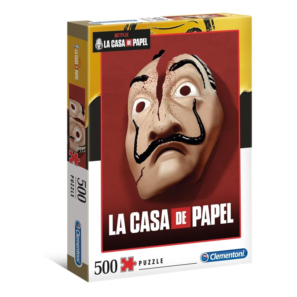 Palapeli Clementoni La Casa de Papel 500 kpl, hinta ja tiedot | Palapelit | hobbyhall.fi