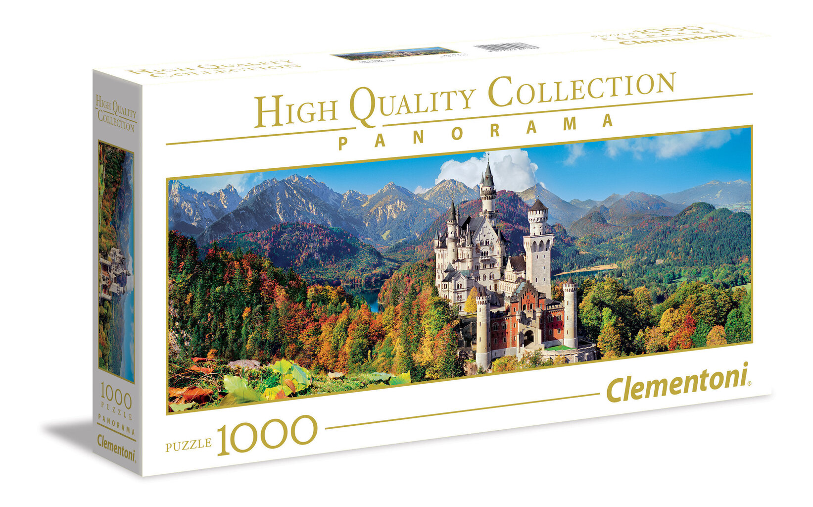 Palapeli Clementoni Neuschwanstein panoraama, 1000 d. hinta ja tiedot | Palapelit | hobbyhall.fi