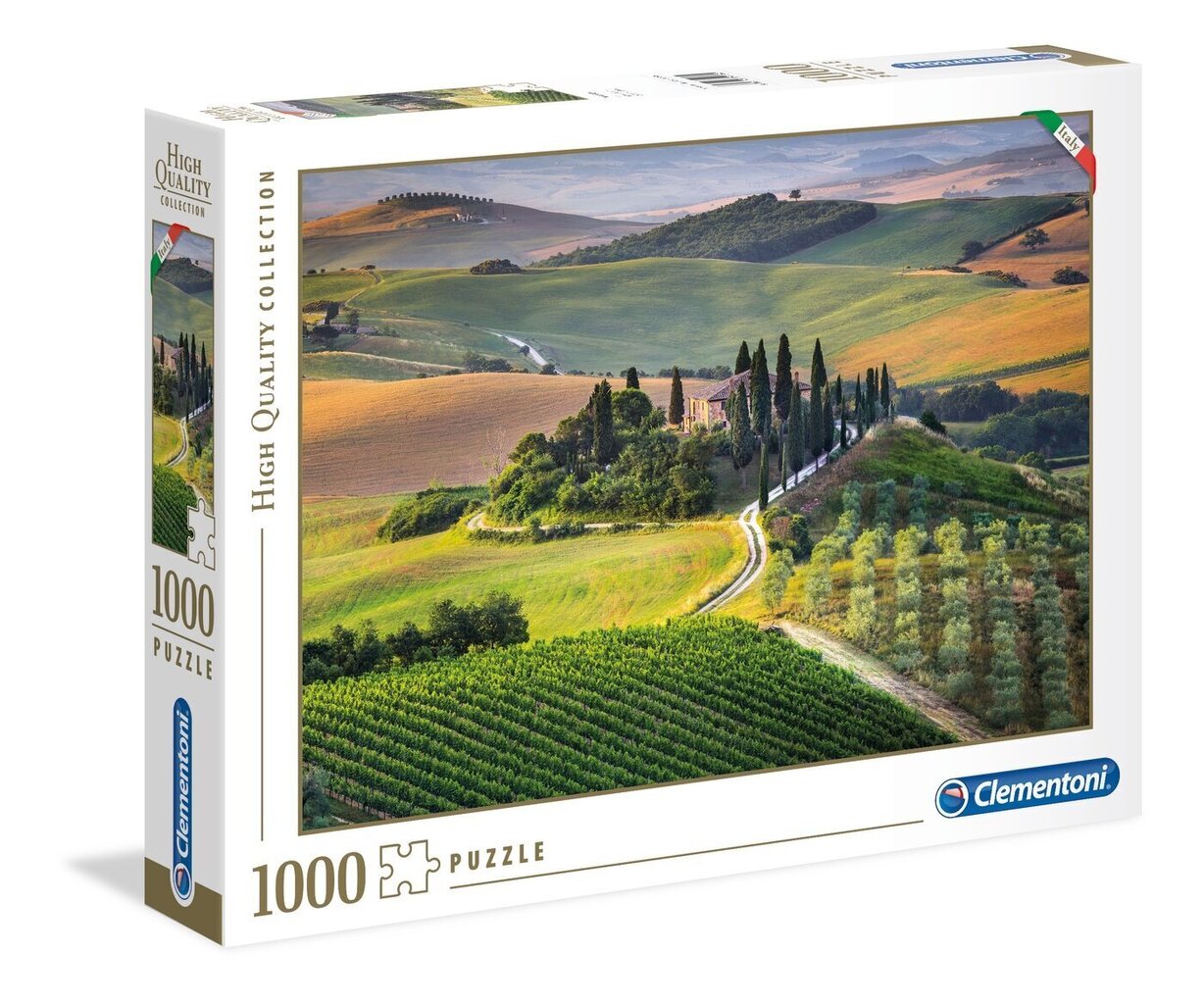 Palapeli Clementoni High Quality Collection Toscany, 1000 kpl hinta ja tiedot | Palapelit | hobbyhall.fi