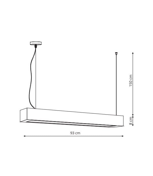 LED-kattovalaisin Light Prestige Ibros hinta ja tiedot | Riippuvalaisimet | hobbyhall.fi