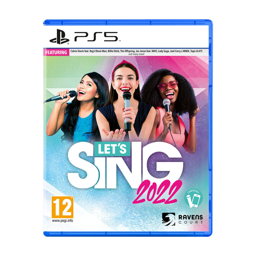 Let's Sing 2022, PS5 hinta ja tiedot | Tietokone- ja konsolipelit | hobbyhall.fi